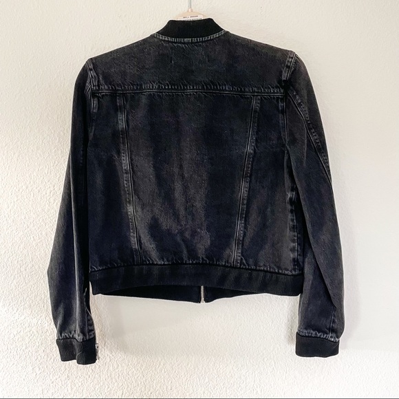 J Brand Harlow Bomber Jacket in Double Cross - Picture 5 of 8